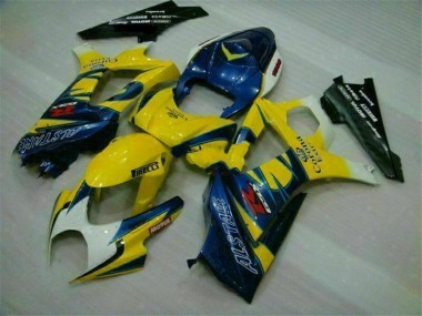 Giallo Kit Completo Carenatura ABS Suzuki GSXR 1000 K7 07-08