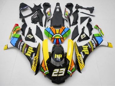Giallo Nero 23 Carene Yamaha R1 15-19