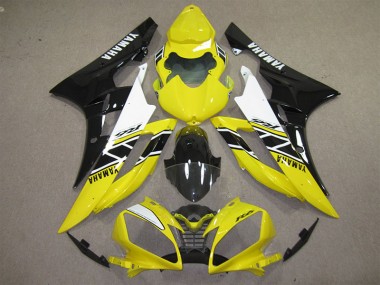 Giallo Nero Decal Carene Yamaha R6 06-07