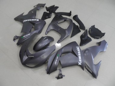 Grigio con Bianco Decalcomanie Carene Kawasaki ZX10R 06-07