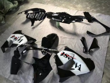 Lucido Nero Bianco Carene Kawasaki ZX9R 00-01