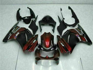 Nero ABS Kits Carenatura Kawasaki EX250 08-12