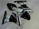 Nero Bianco 3M Touch4 Kit Carenatura Iniezione Kawasaki ZX6R 09-12