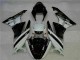 Nero Bianco 3M Touch4 Kit Carenatura Iniezione Kawasaki ZX6R 09-12