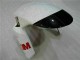 Nero Bianco 3M Touch4 Kit Carenatura Iniezione Kawasaki ZX6R 09-12