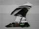 Nero Bianco 3M Touch4 Kits Carenatura Iniezione Kawasaki ZX6R 09-12