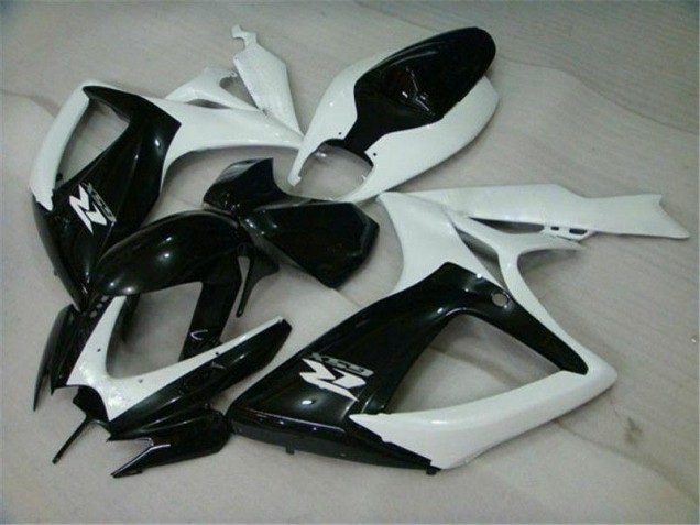 Nero Bianco Carene Suzuki GSXR 600 / 750 K6 06-07