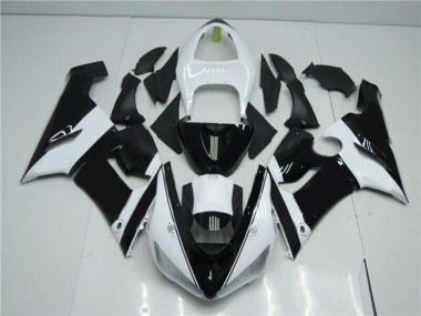 Nero Bianco Carrozzeria & Plastica Kawasaki ZX6R 05-06