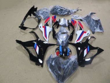 Nero Bianco Rosso Blu ABS Kits Carenatura BMW S1000RR 19-21