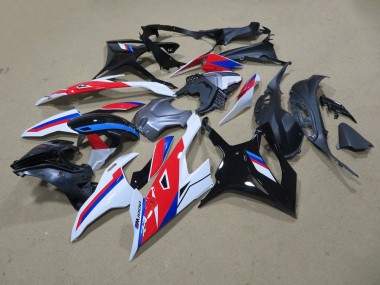 Nero Bianco Rosso Blu Kits Carenatura Completo ABS BMW S1000RR 19-21