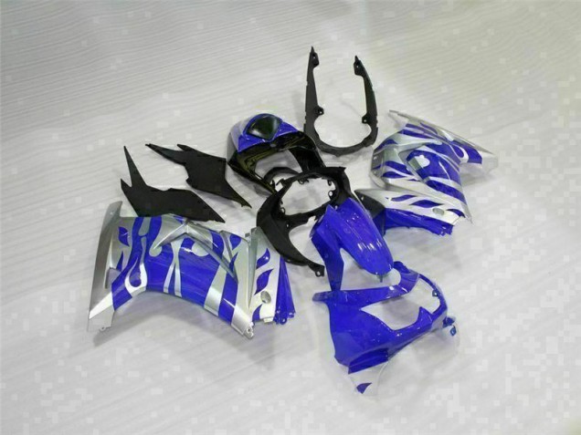 Nero Blu Kit Carene Kawasaki EX250 08-12