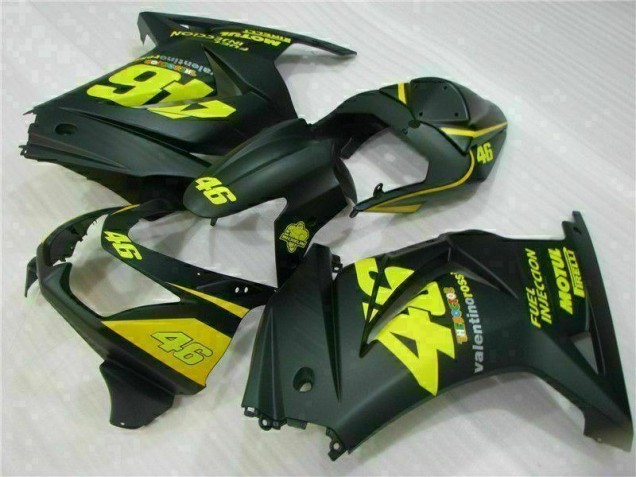 Nero Giallo 46 Carene Kawasaki EX250 08-12