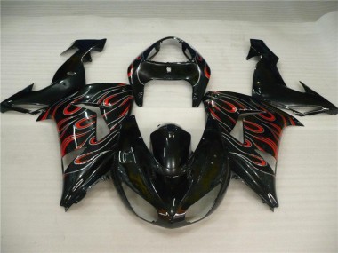 Nero Grigio Rosso Carene Kawasaki ZX10R 06-07
