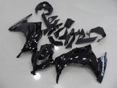 Nero Kits Carenatura Iniezione Kawasaki ZX 300R 13-16