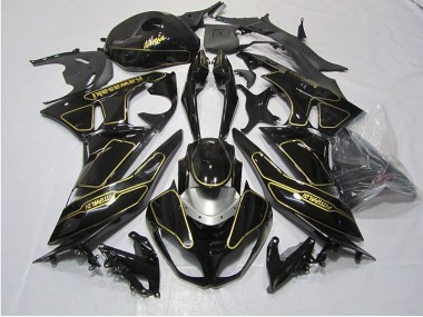 Nero Oro Carene Kawasaki ZX6R 09-12