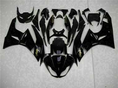 Nero Oro Ninja Carene Kawasaki ZX6R 09-12