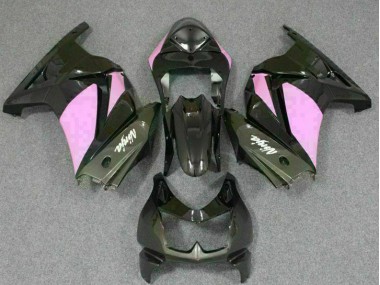 Nero Rosa Ninja Carene Kawasaki EX250 08-12
