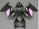 Nero Rosa Ninja Carene Kawasaki EX250 08-12