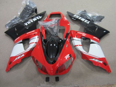 Nero Rosso Bianco Decal Carene Yamaha R1 98-99