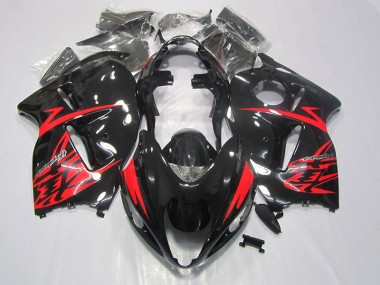 Nero Rosso Carene Suzuki GSXR 1300 Hayabusa 96-07