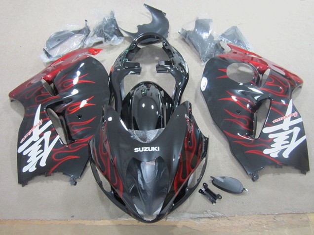 Nero Rosso Fiamma Carena Suzuki GSXR 1300 Hayabusa 96-07