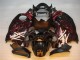 Nero Rosso Fiamma Carene Suzuki GSXR 1300 Hayabusa 96-07