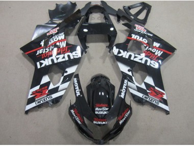 Nero Rosso Telefumia Movistar Carene Suzuki GSXR 600 K4 04-05