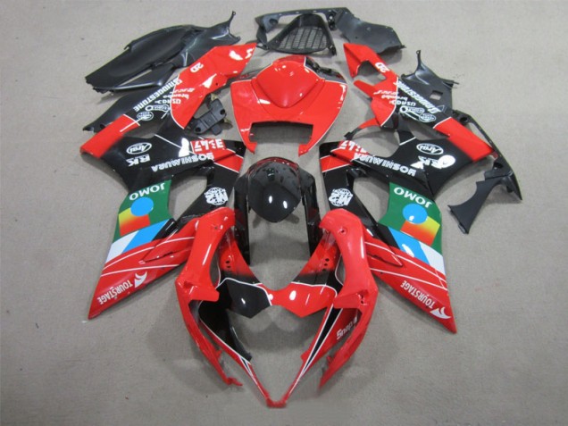 Nero Rosso Verde Carene Suzuki GSXR 1000 K5 05-06