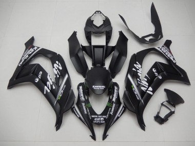 Nero Squadra di Corse Ninja Carene Kawasaki ZX10R 16-19