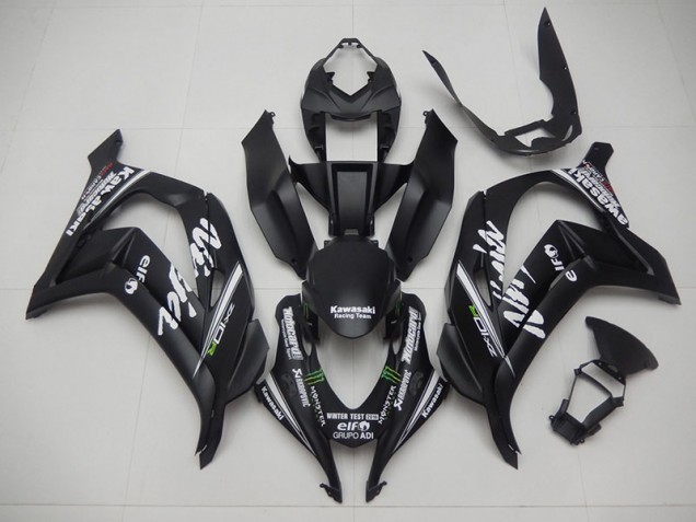 Nero Squadra di Corse Ninja Carene Kawasaki ZX10R 16-19