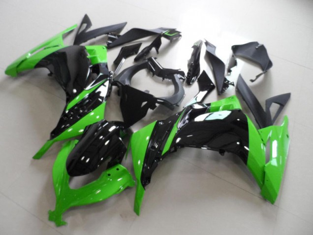 Nero Verde ABS Kit Carenatura Kawasaki ZX 300R 13-16