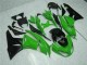 Nero Verde Kit Carenatura Iniezione Kawasaki ZX6R 09-12