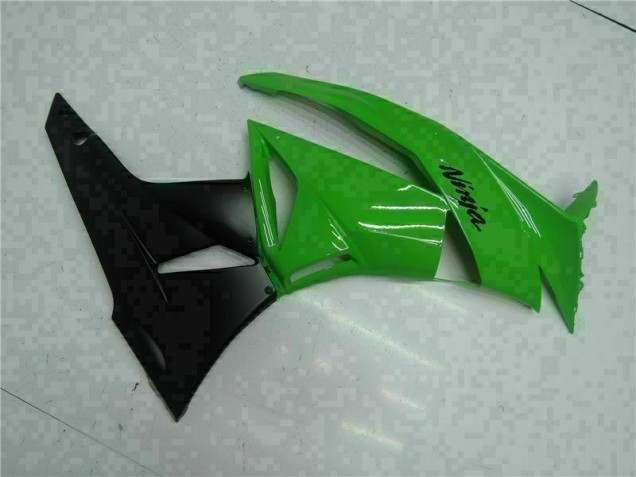 Nero Verde Kit Carenatura Iniezione Kawasaki ZX6R 09-12