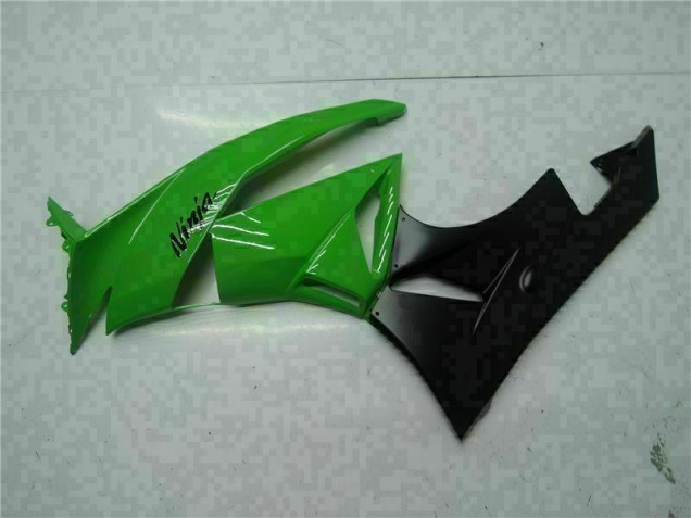 Nero Verde Kit Carenatura Iniezione Kawasaki ZX6R 09-12
