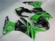Nero Verde Kits Carene Completa Kawasaki ZX6R 09-12
