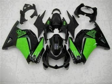 Nero Verde Ninja Carene Kawasaki EX250 08-12