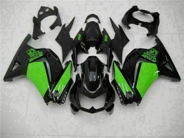 Nero Verde Ninja Carene Kawasaki EX250 08-12