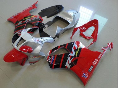 Rosso Argento Carene Honda VTR 1000 00-06