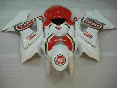 Rosso Bianco ABS Plastica & Carena Suzuki GSXR 1000 K7 07-08