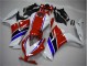 Rosso Bianco Blu Kits Carene Completa Honda CBR 1000 RR 12-16