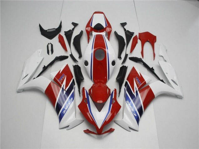 Rosso Bianco Blu Kits Carene Completa Honda CBR 1000 RR 12-16