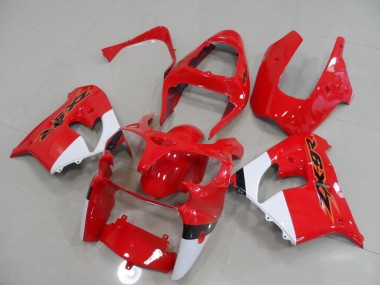 Rosso & Bianco Carene Kawasaki ZX9R 00-01