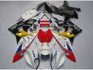 Rosso Bianco Giallo Carene BMW S1000RR 09-14