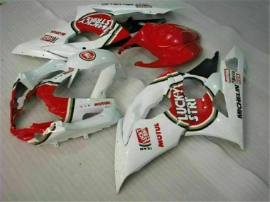 Rosso Bianco Kits Carenatura Suzuki GSXR 1000 K5 05-06