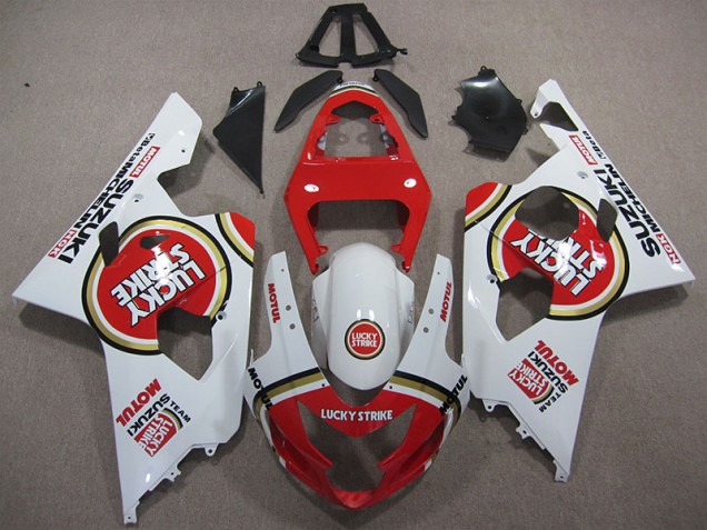 Rosso Bianco Lucky Strike Motul Carene Suzuki GSXR 600 K4 04-05