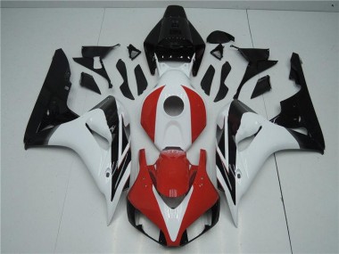 Rosso Bianco Nero ABS Kit Carenatura Honda CBR 1000 RR 06-07