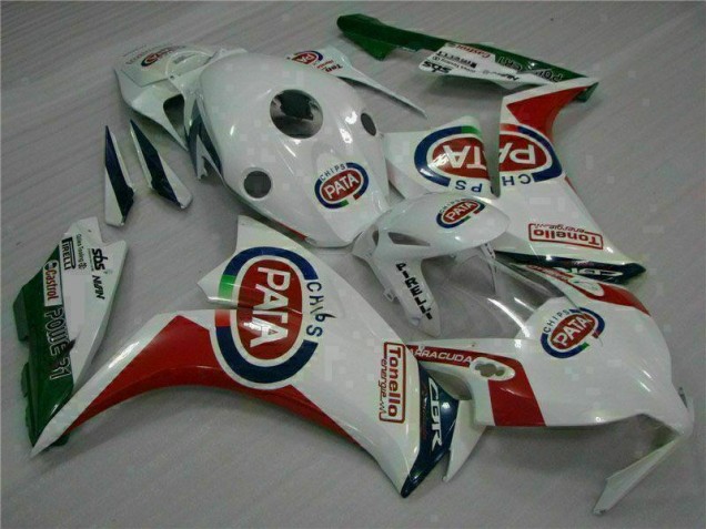 Rosso Bianco PATA Kit Carenatura Iniezione Honda CBR 1000 RR 12-16