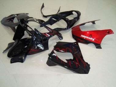 Rosso Fiamma Carene Kawasaki ZX9R 00-01