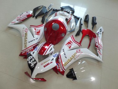 Rosso Musashi Carene Honda CBR 1000 RR 12-16