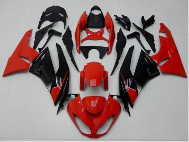 Rosso Nero Carene Kawasaki ZX6R 09-12